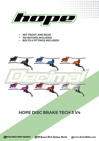 Hydraulic Disc Brake Tech 3 V4