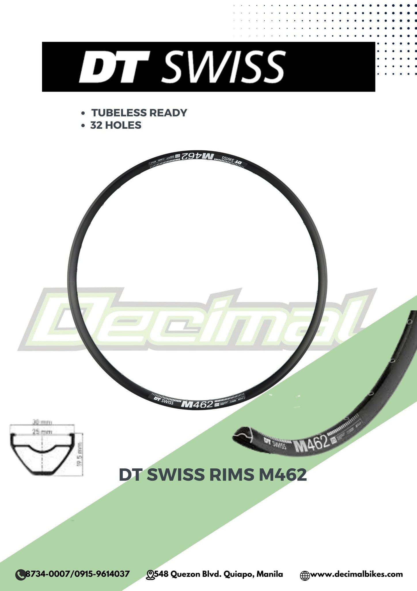 Rims M462 Original Sold as Pair