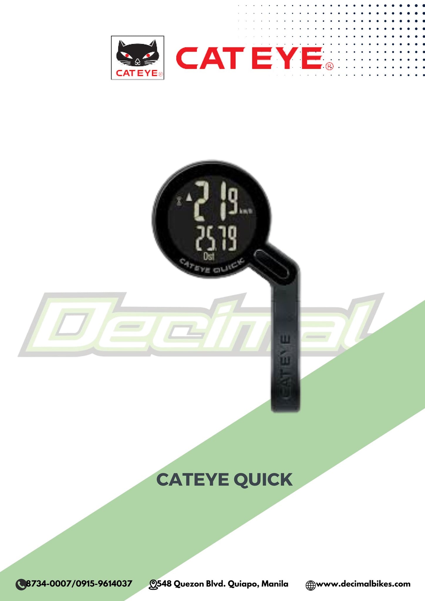 Wireless Speedometer Quick