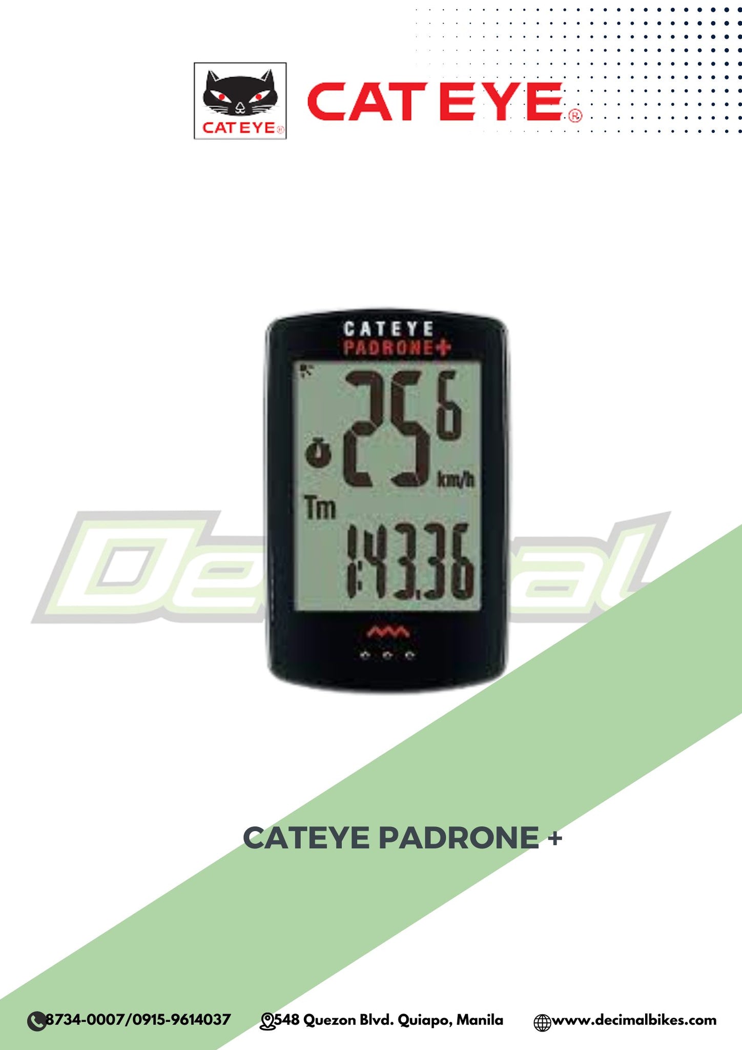 Wireless Speedometer Padrone +