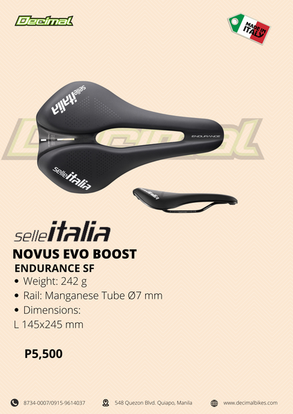 Saddle Novus Boost Evo Endurance TM SF