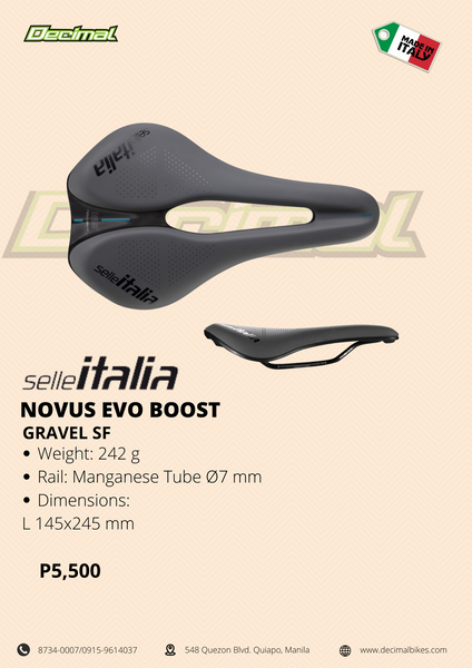 Saddle Novus Boost Evo Gravel TM