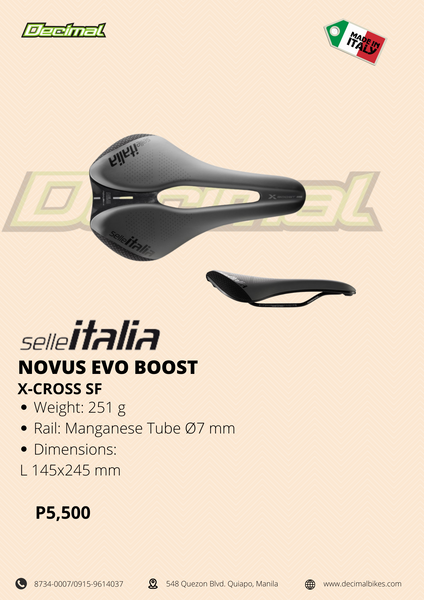 Saddle Novus Boost Evo X-Cross TM SF