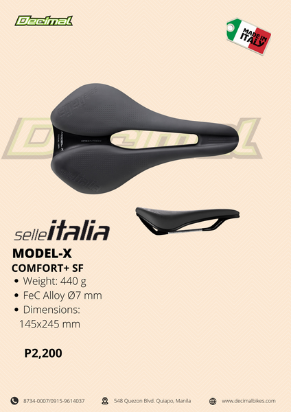 Saddle Model X Comfort +