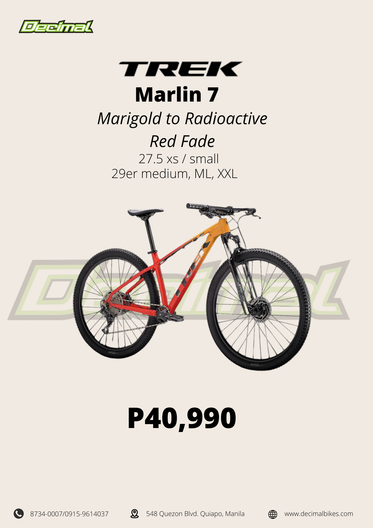 Trek marlin for sale deals