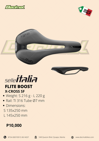 Saddle Flite Boost X-Cross SF Ti