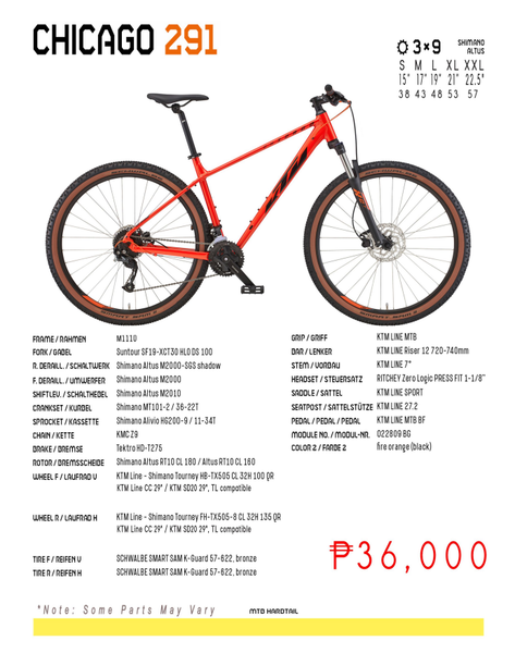 CHICAGO 291 Decimal Bikes