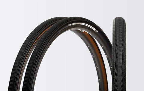 Tire Gravel King MTB GKSS- Black & Brown 700c Folding Tire Tubeless Original ( SOLD PER PC )