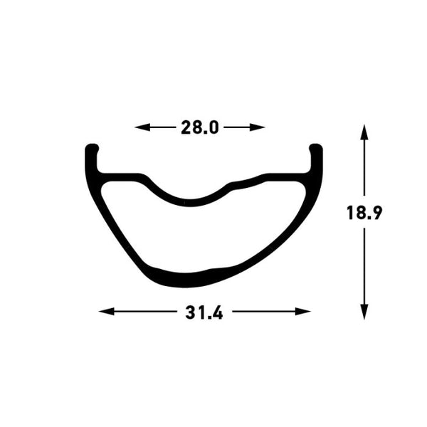 Rims Arch MK4 Original Tubeless ( Sold as Pair )